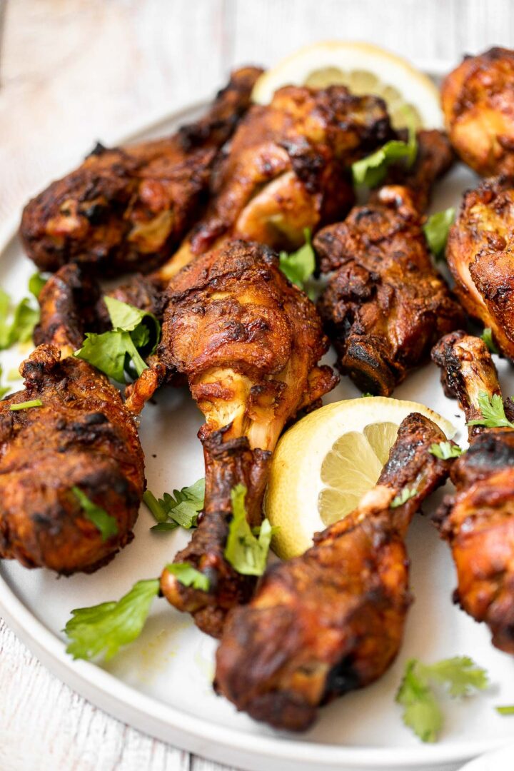 Tandoori Chicken Drumsticks Ahead of Thyme