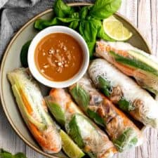 Vietnamese Summer Rolls with Chicken-image
