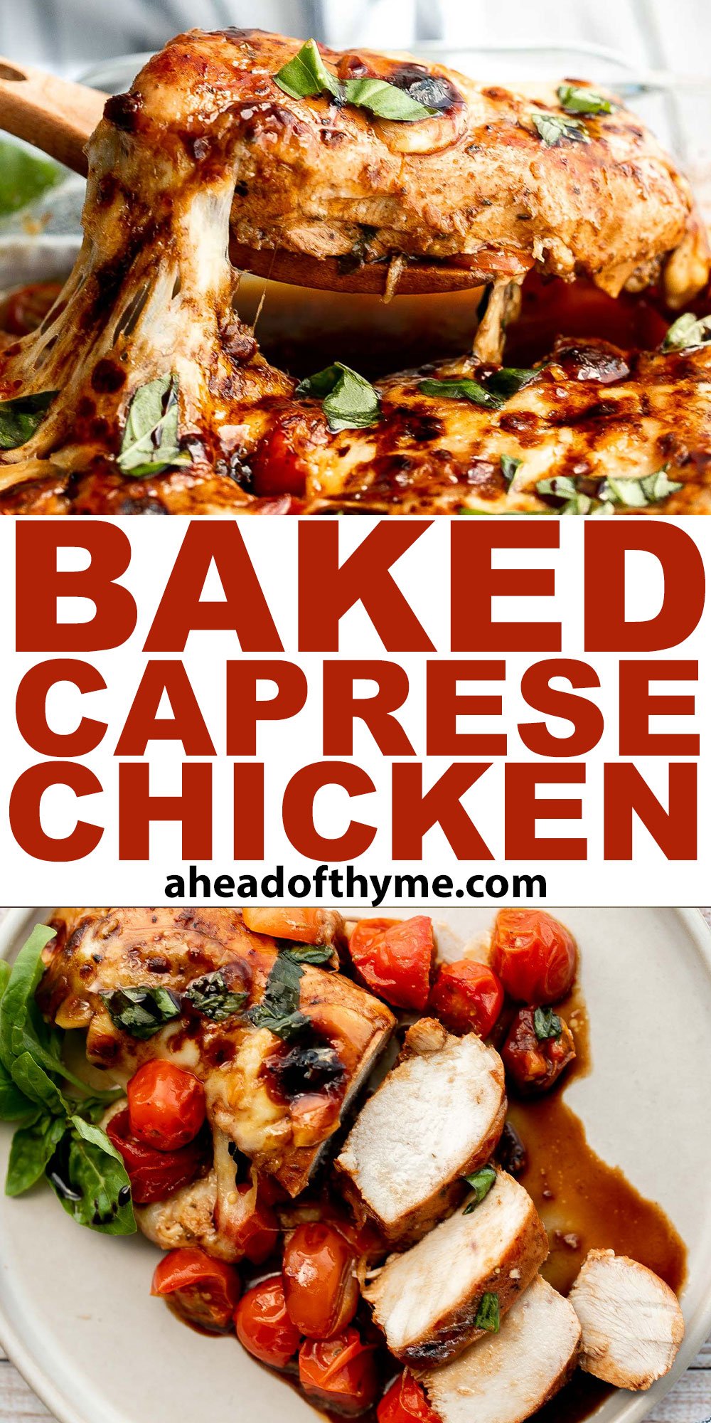 Baked Caprese Chicken