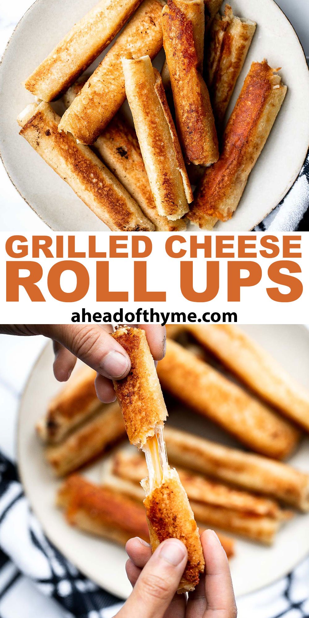 Grilled Cheese Roll Ups