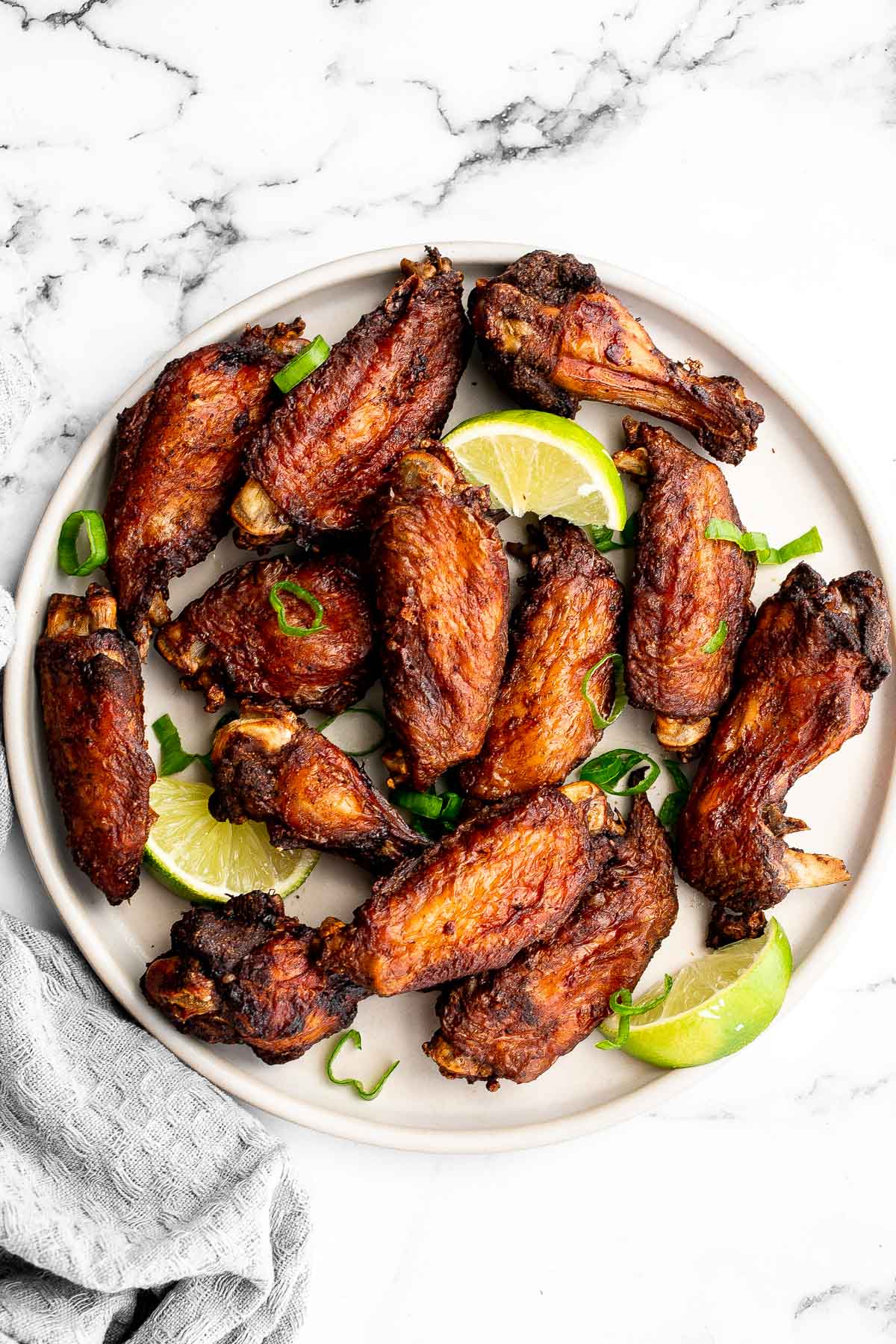 Jerk Chicken Wings Ahead of Thyme