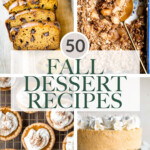 Over 50 best popular fall dessert recipes including the apple desserts, pumpkin desserts, pecan desserts, and more — from pies to cake to cookies. | aheadofthyme.com