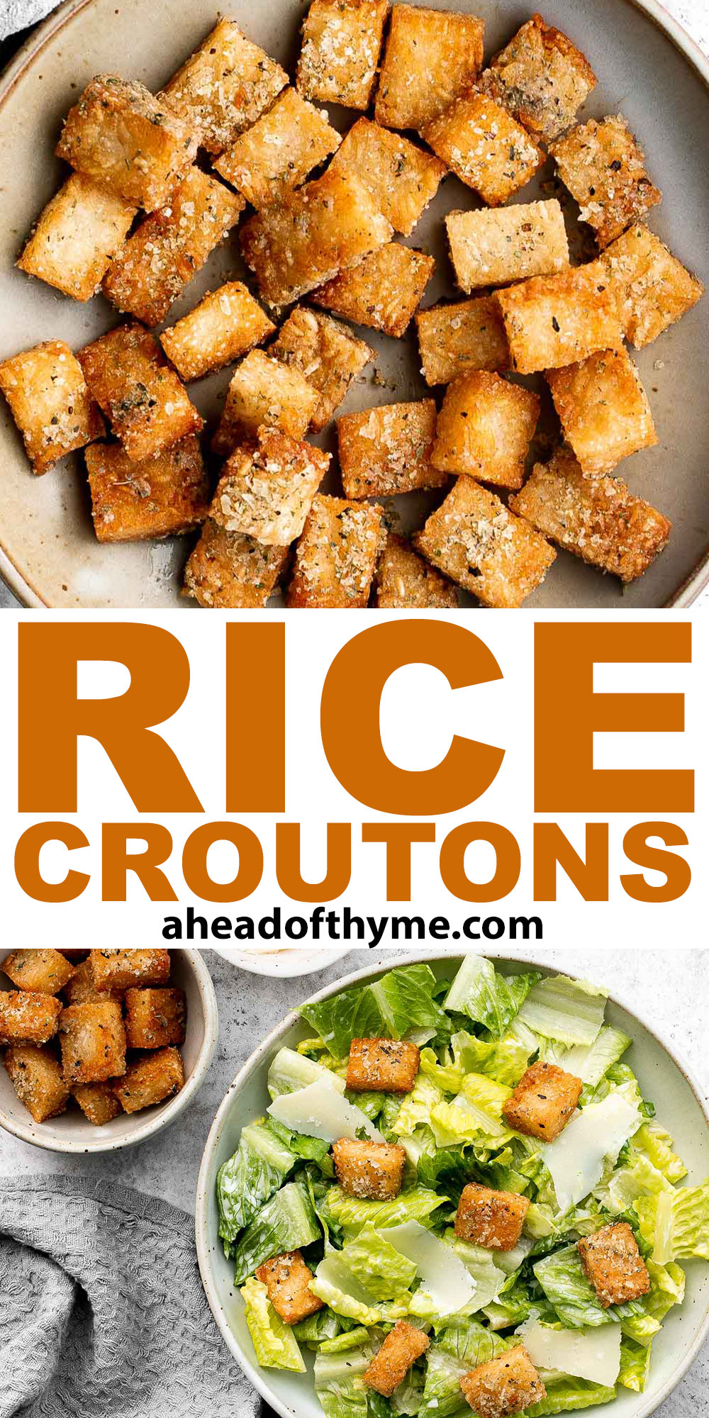 Rice Croutons