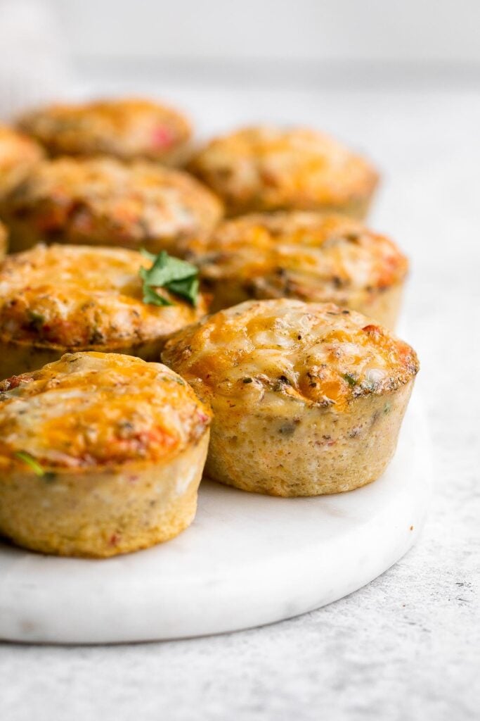 Tex Mex egg muffins are a delicious, filling, and healthy breakfast or snack. They are light and fluffy, perfect for meal prep, and freezer-friendly. | aheadofthyme.com