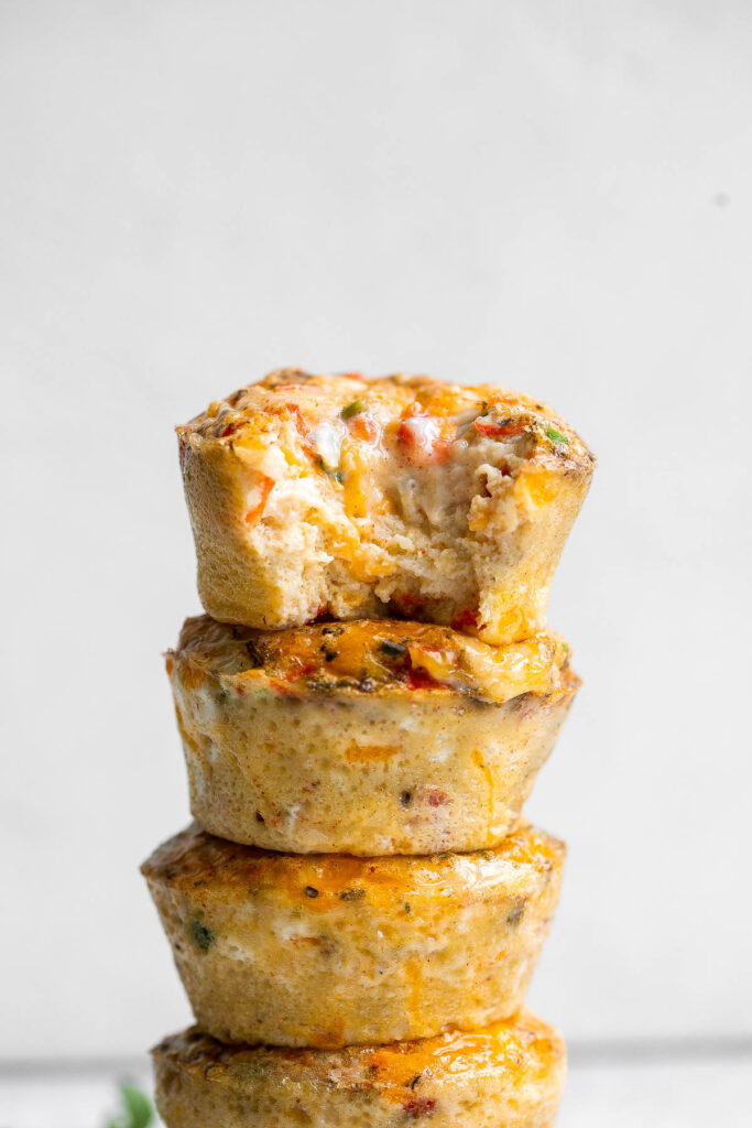 Tex Mex egg muffins are a delicious, filling, and healthy breakfast or snack. They are light and fluffy, perfect for meal prep, and freezer-friendly. | aheadofthyme.com