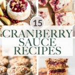 Over 15 best most popular leftover cranberry sauce recipes including muffins, baked goods, sandwiches, smoothies, chicken dinner, and more! | aheadofthyme.com