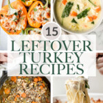 Over 15 of our best and most popular leftover turkey recipes to transform those turkey leftovers into soups, pasta, rice, sandwiches, and more! | aheadofthyme.com