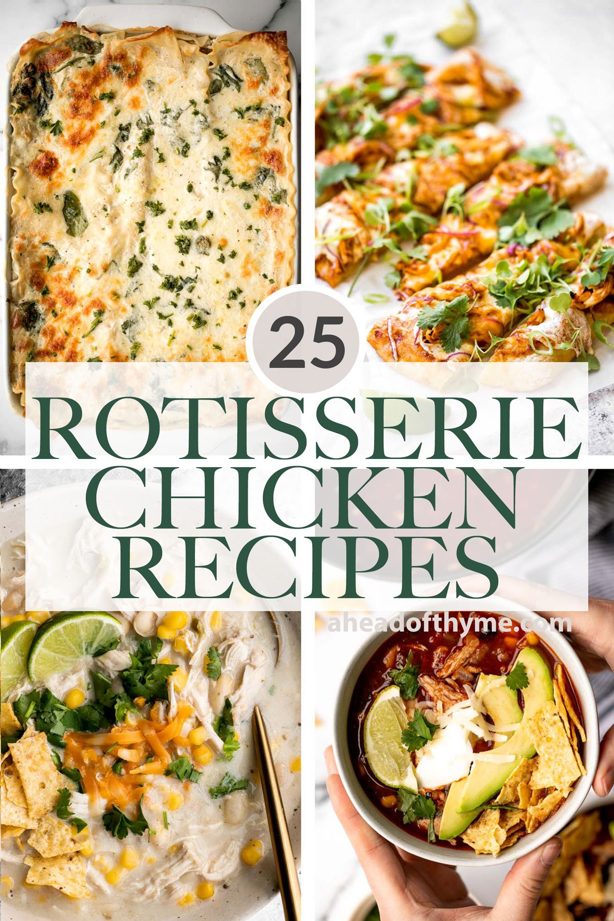 25 Leftover Rotisserie Chicken Recipes