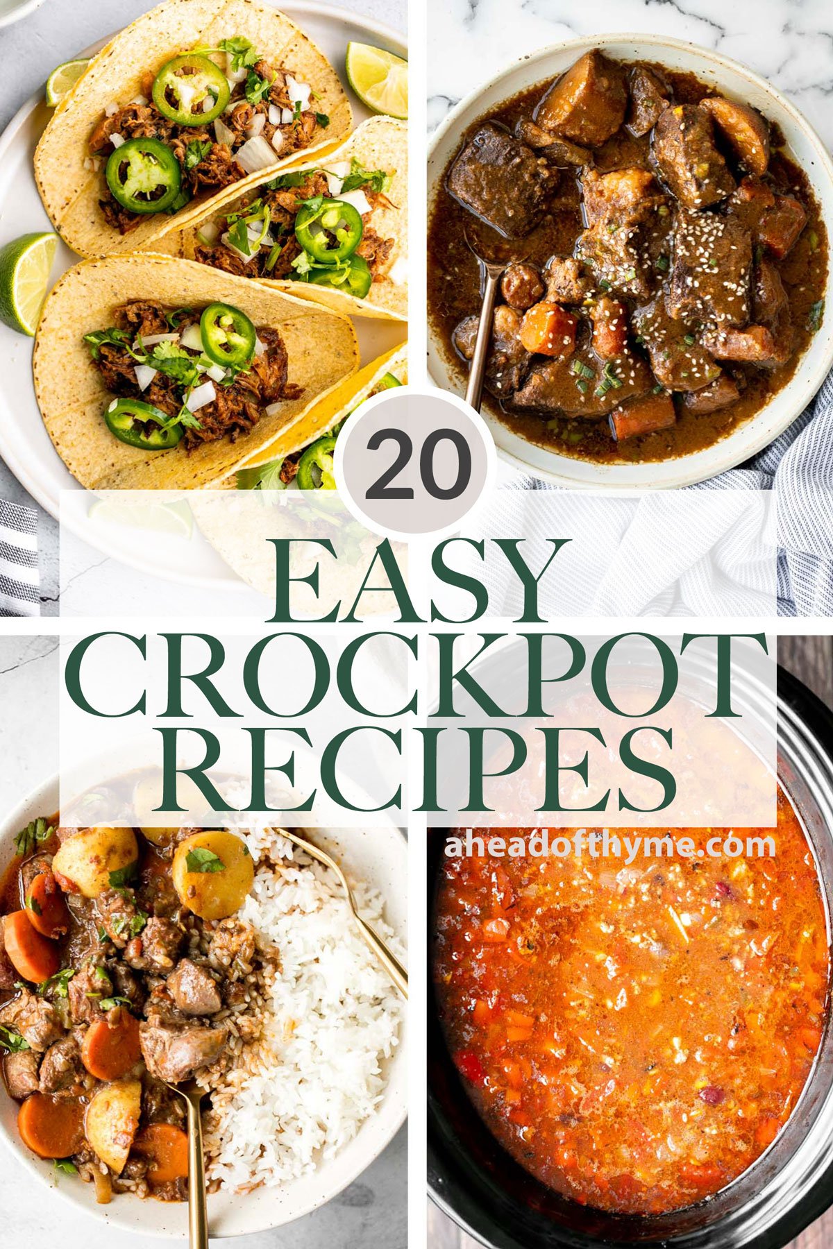 25 Easy Crock-Pot Soup Recipes and Slow Cooker Stews