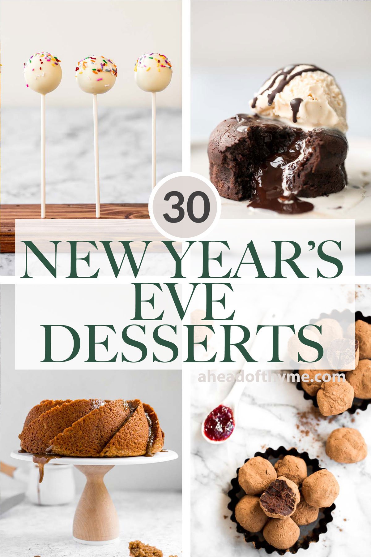 30 New Year\'s Eve Desserts