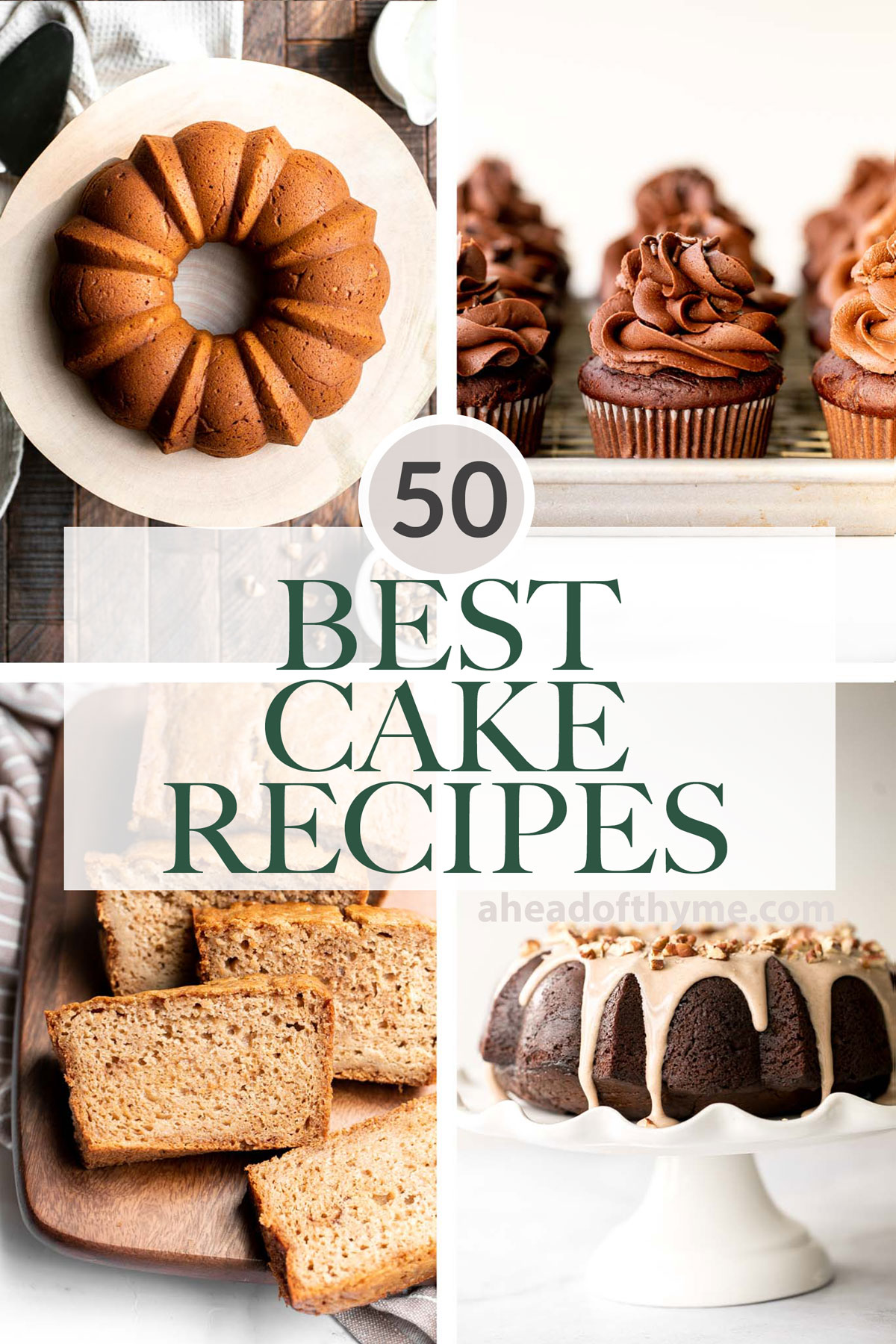 50 Best Cake Recipes