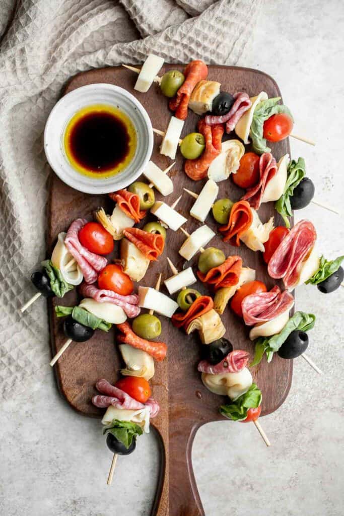 Easy Christmas Skewer Appetizers 2023 - AtOnce