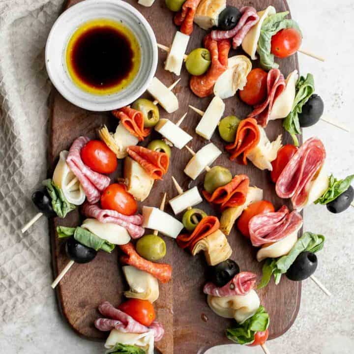 Antipasto Skewers Ahead of Thyme