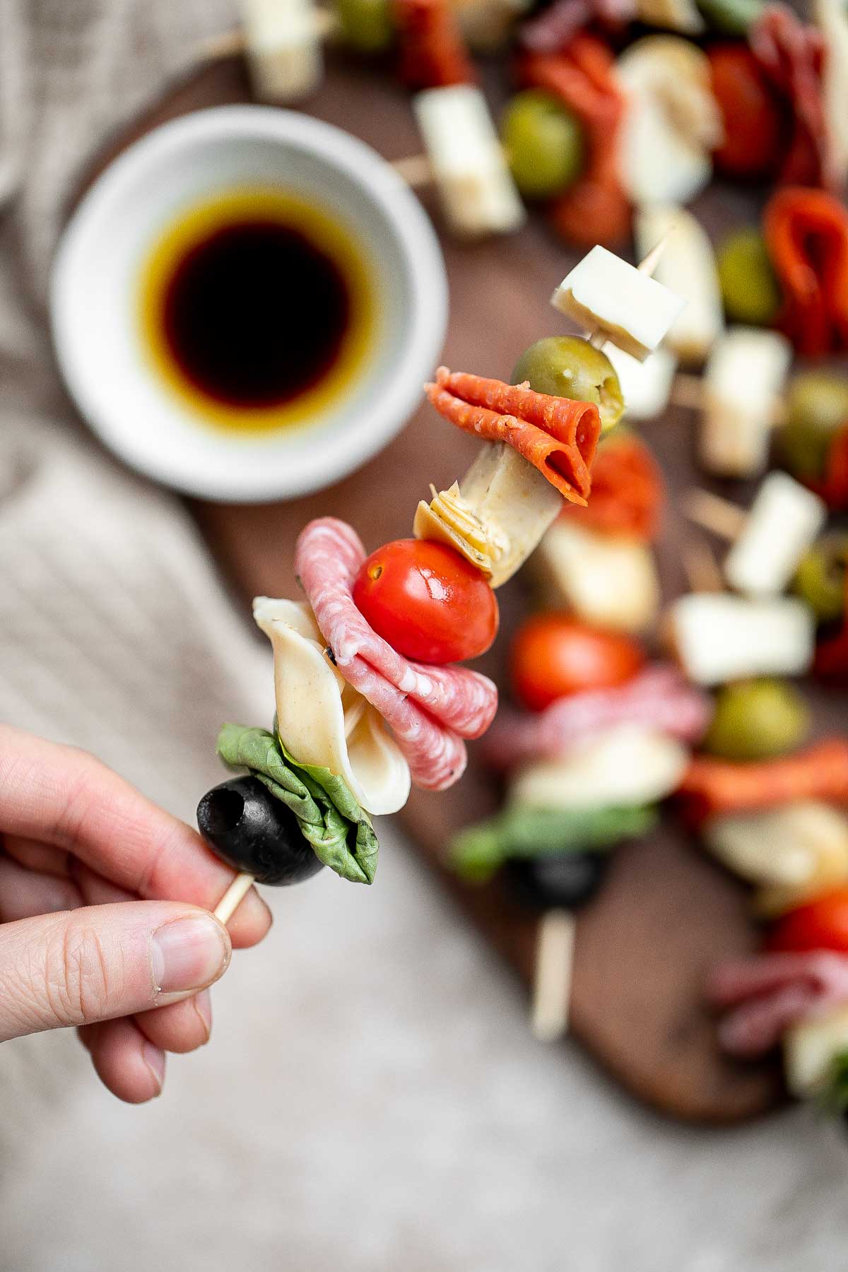Antipasto Skewers Ahead of Thyme