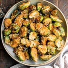 Parmesan Crusted Brussels Sprouts-image