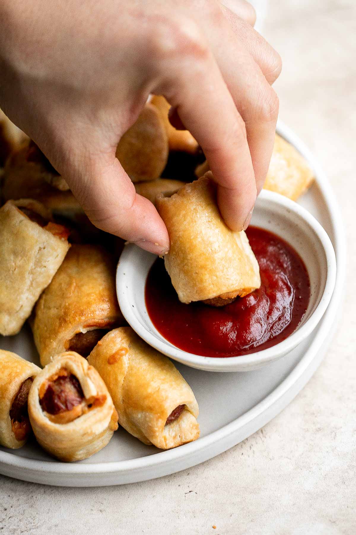 Pigs in a Blanket Ahead of Thyme
