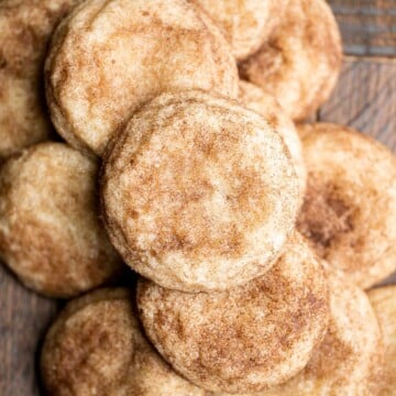 Snickerdoodles are a classic holiday cookie that are soft, puffy, and chewy with crisp edges and a cinnamon-sugar coating. Easy to make and easy to eat. | aheadofthyme.com