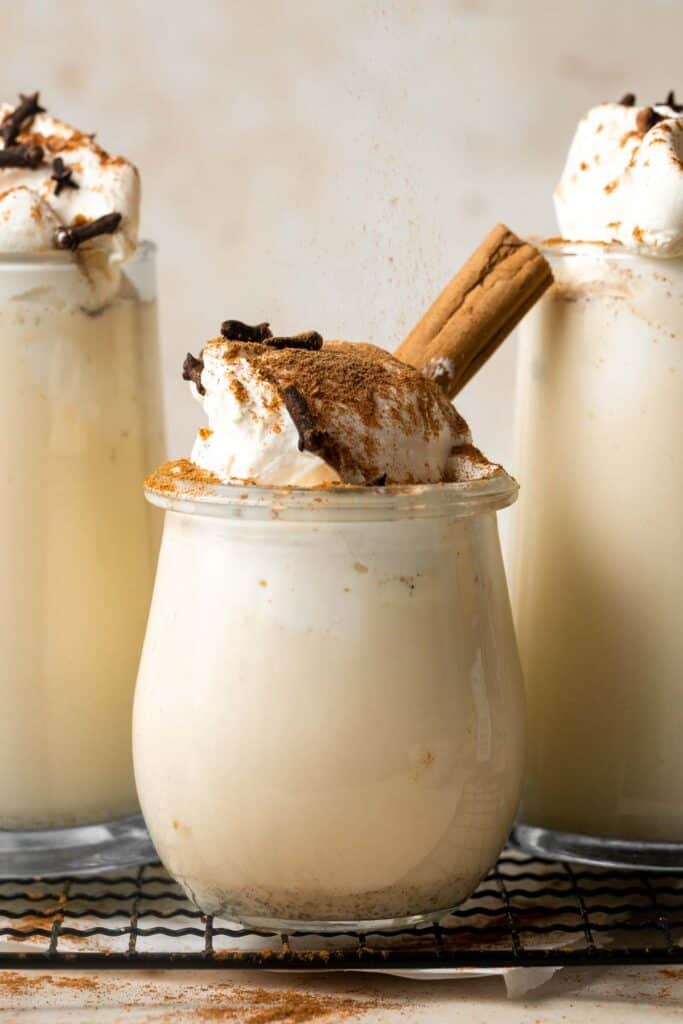 NonAlcoholic Homemade Eggnog Ahead of Thyme