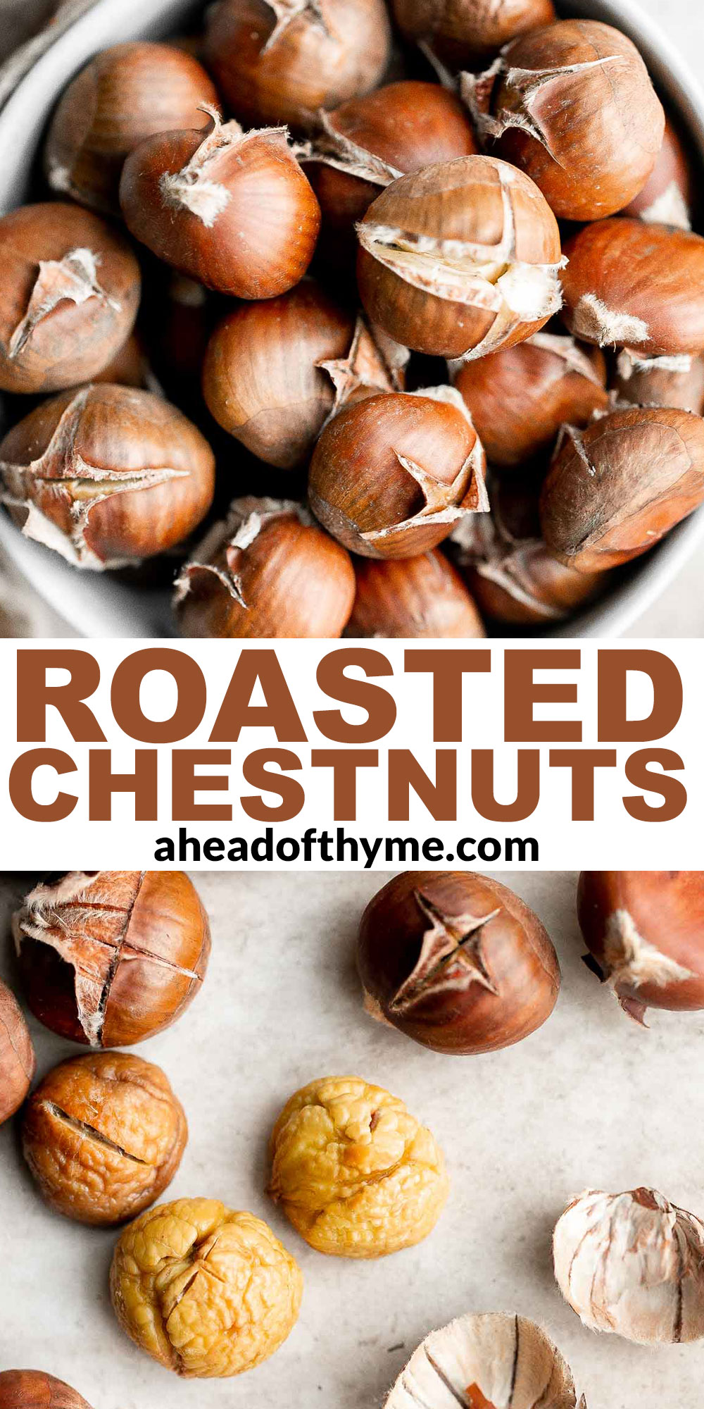 Roasted Chestnuts (Three Ways)