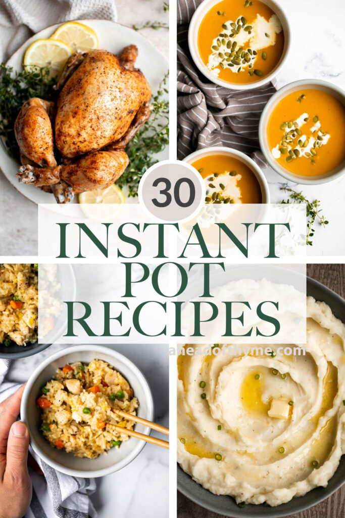 30 Best Instant Pot Recipes - Ahead of Thyme