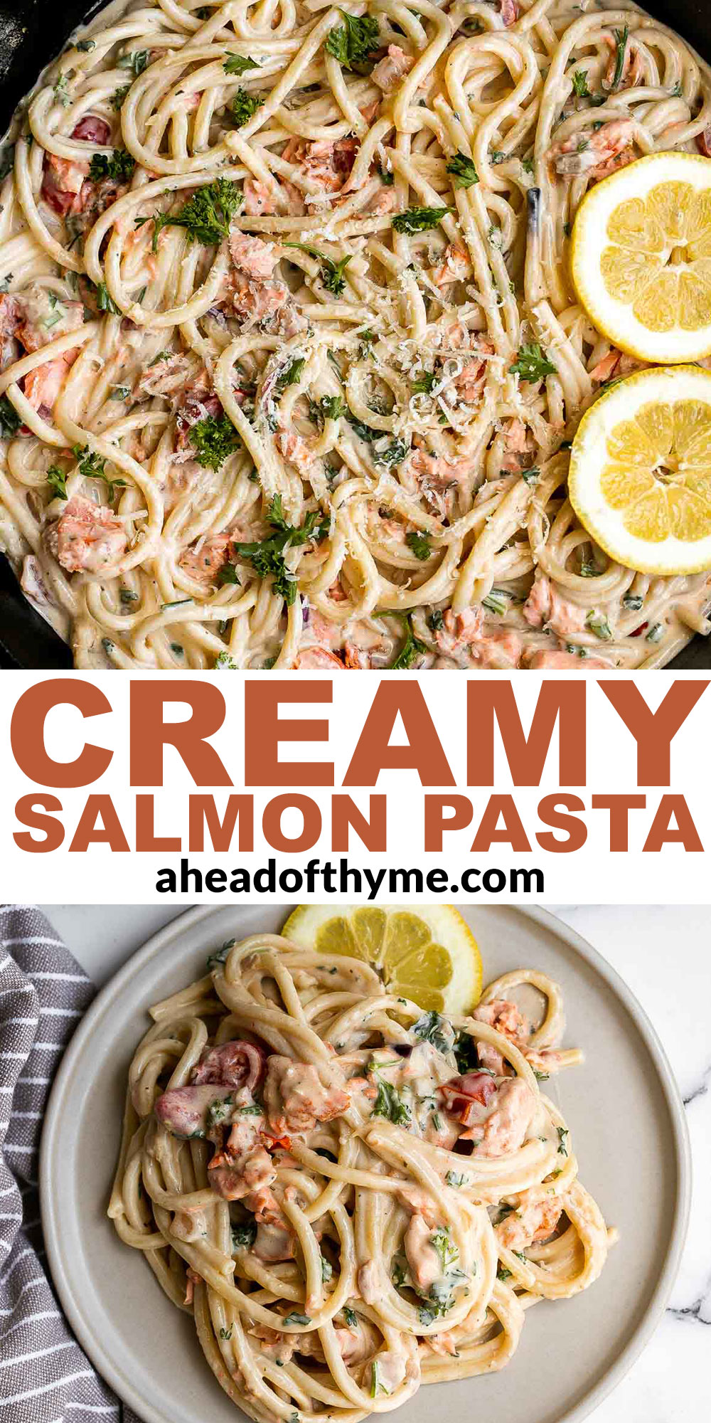Creamy Salmon Pasta