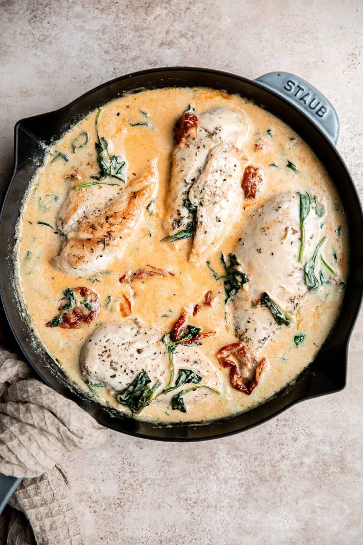 Creamy Tuscan Chicken Soup