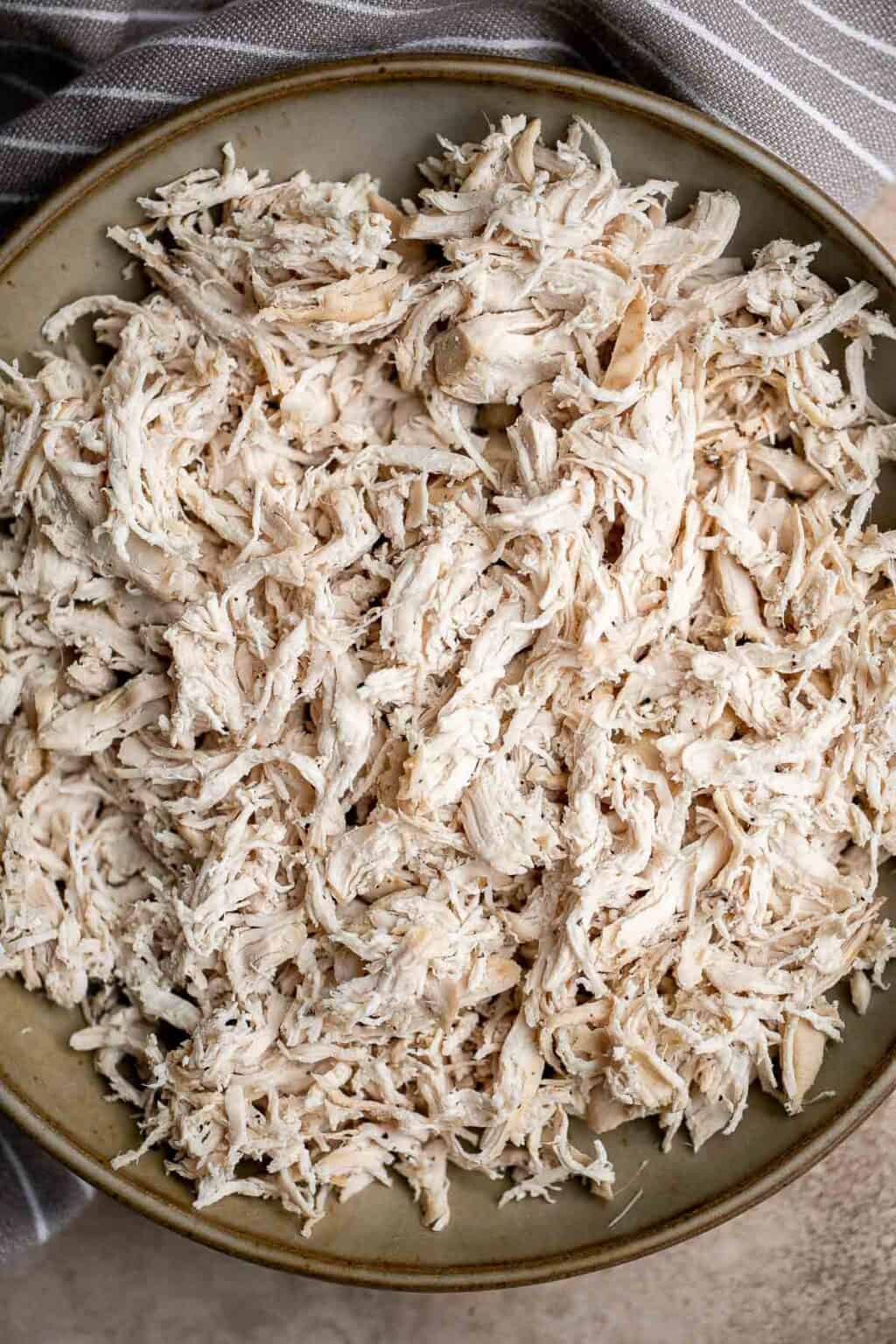 How to Make Shredded Chicken - Ahead of Thyme