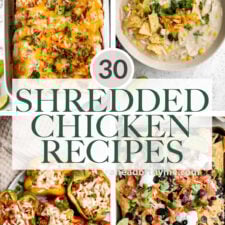 recipes with shredded chicken