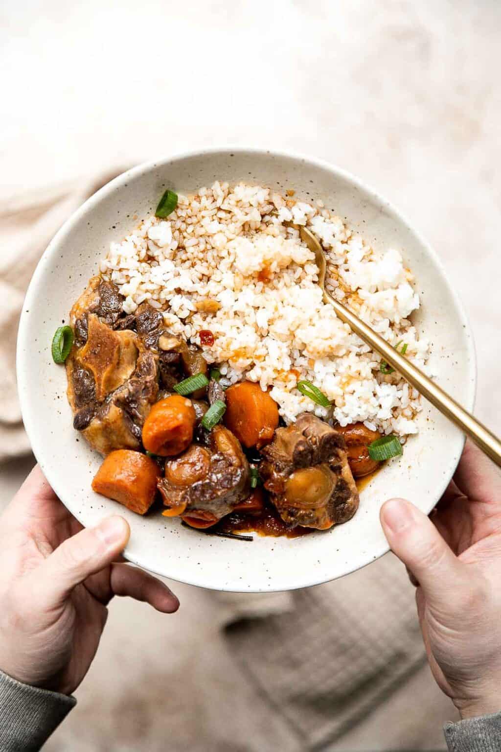 Instant Pot Oxtail Stew Ahead of Thyme