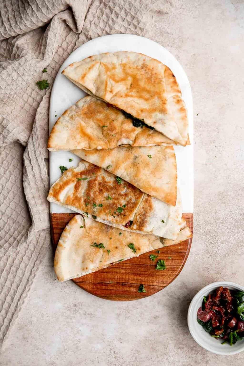 Pita Grilled Cheese Ahead of Thyme