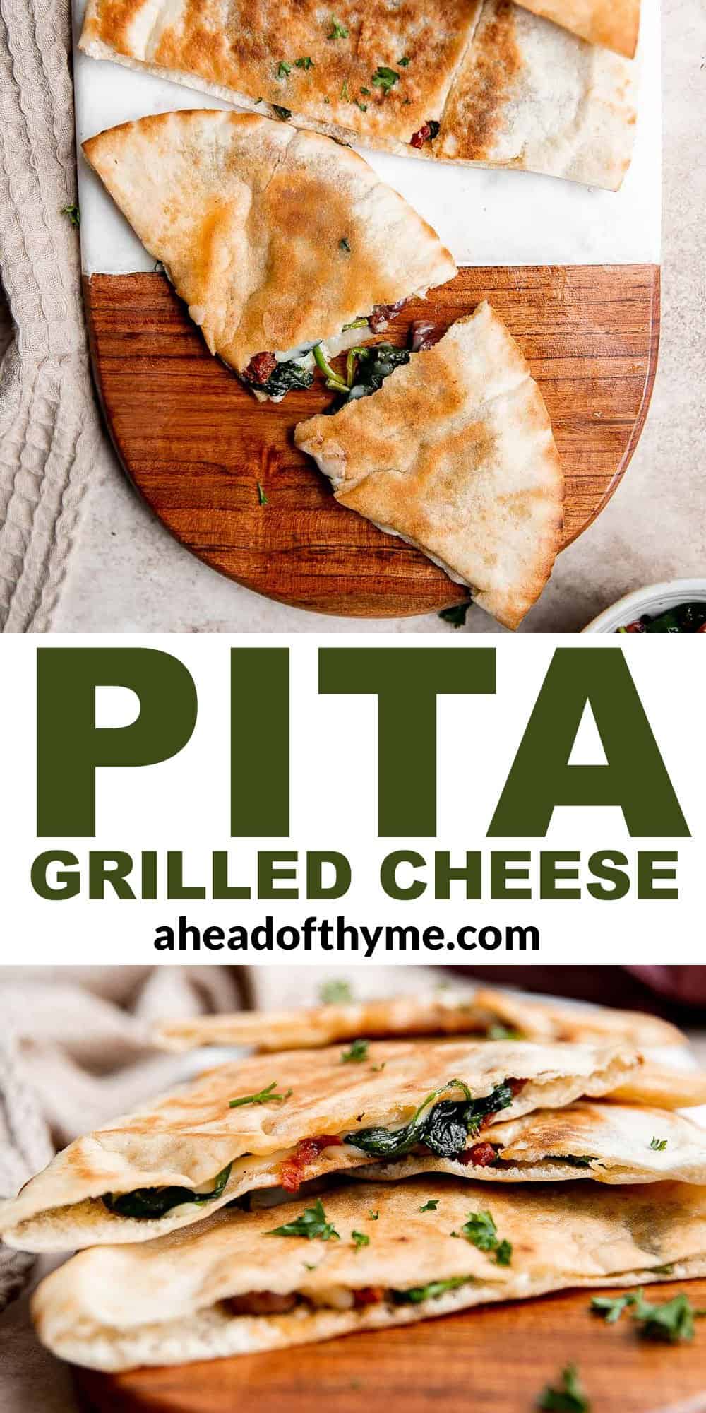Pita Grilled Cheese