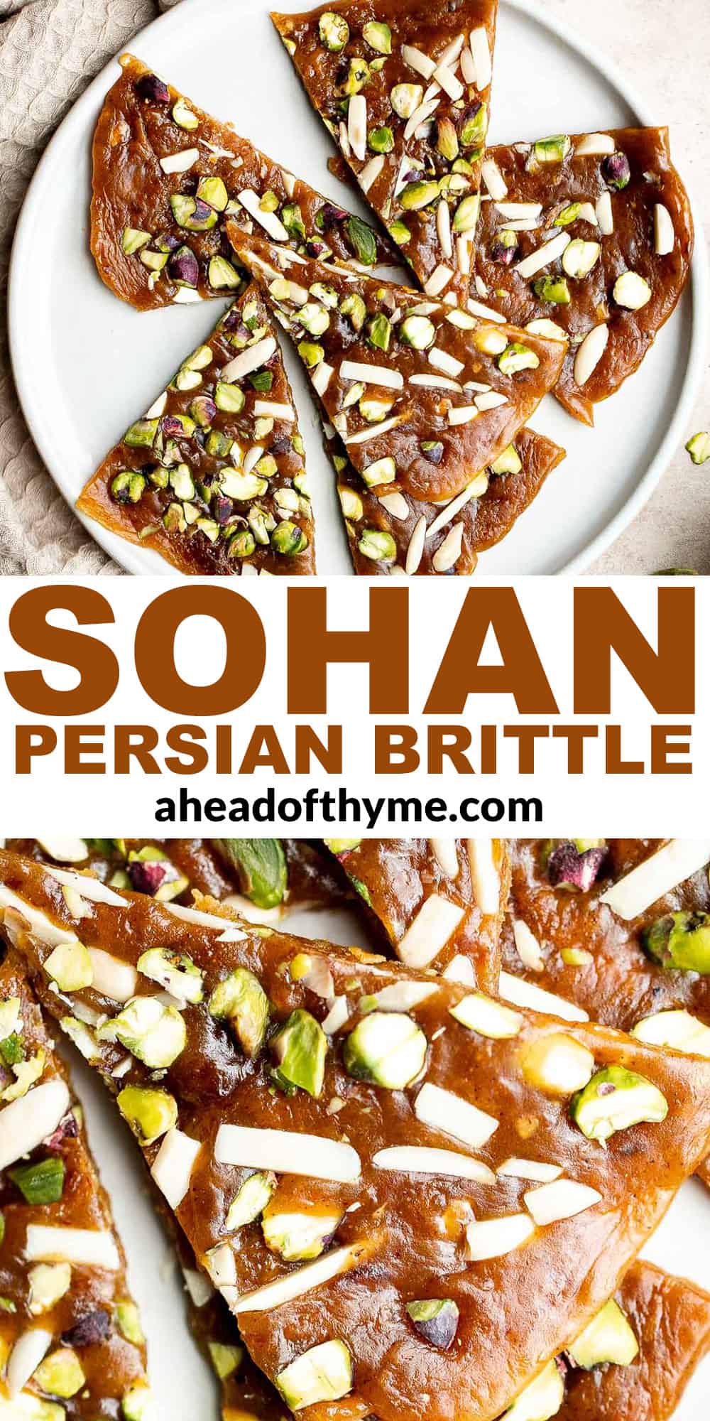 Sohan (Persian Pistachio Brittle)