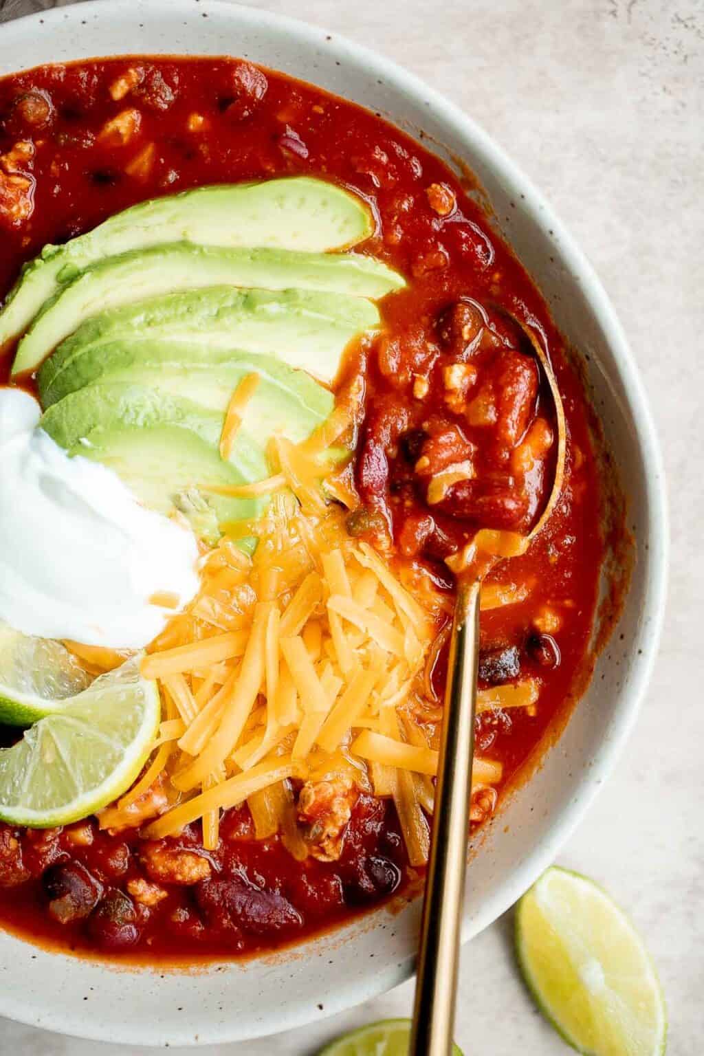 Turkey Chili Ahead of Thyme