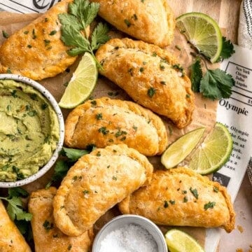 Homemade Beef Empanadas are a celebration of bold Latin-inspired flavors, featuring a savory, spiced ground beef filling wrapped in buttery, flaky pastry. | aheadofthyme.com