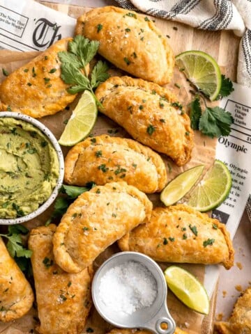 Homemade Beef Empanadas are a celebration of bold Latin-inspired flavors, featuring a savory, spiced ground beef filling wrapped in buttery, flaky pastry. | aheadofthyme.com