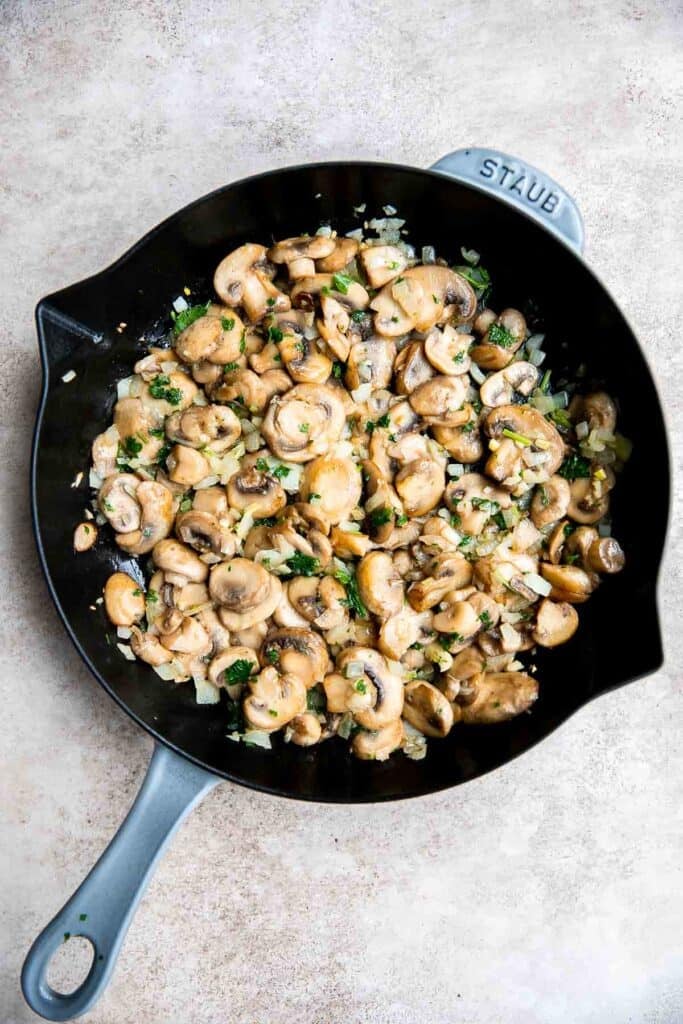 Chicken Madeira Cheesecake Factory copycat with mushrooms, crisp tender asparagus, and creamy Madeira sauce. Easy restaurant quality dinner at home. | aheadofthyme.com