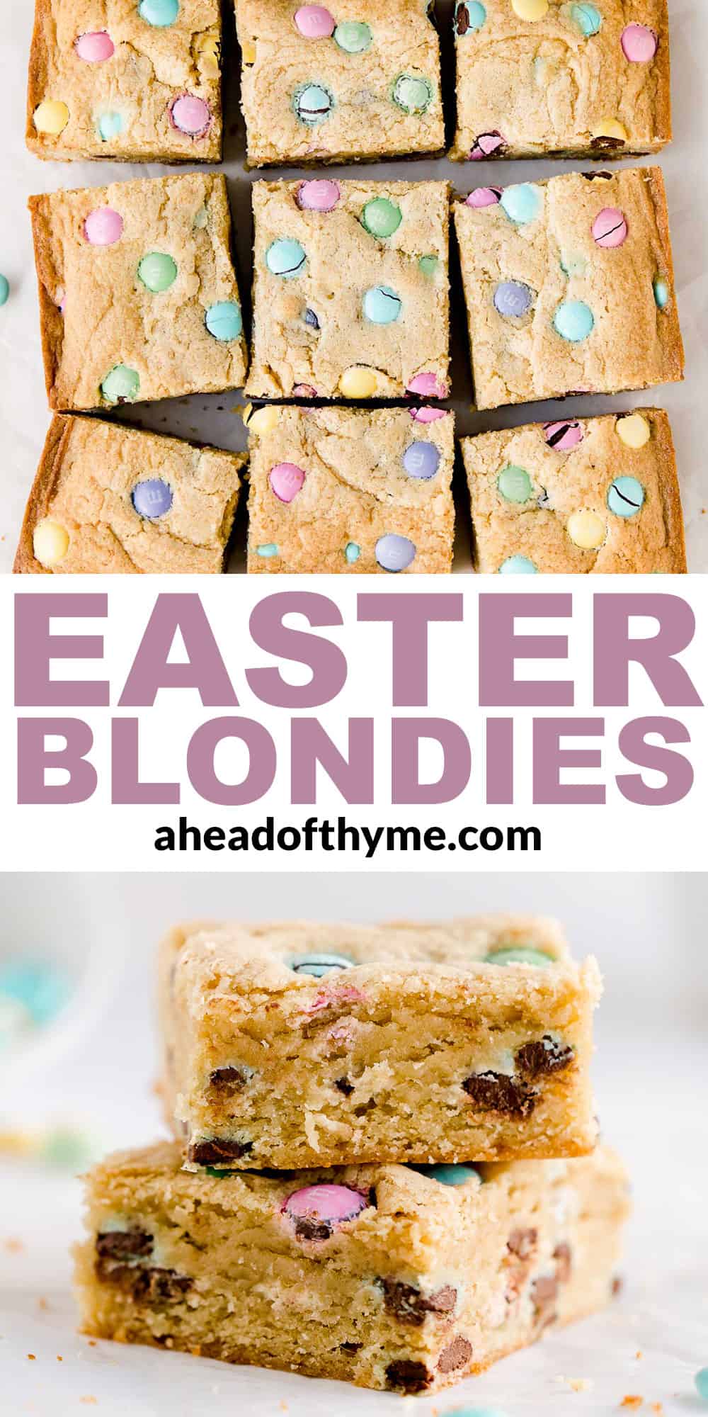 Easter Blondies