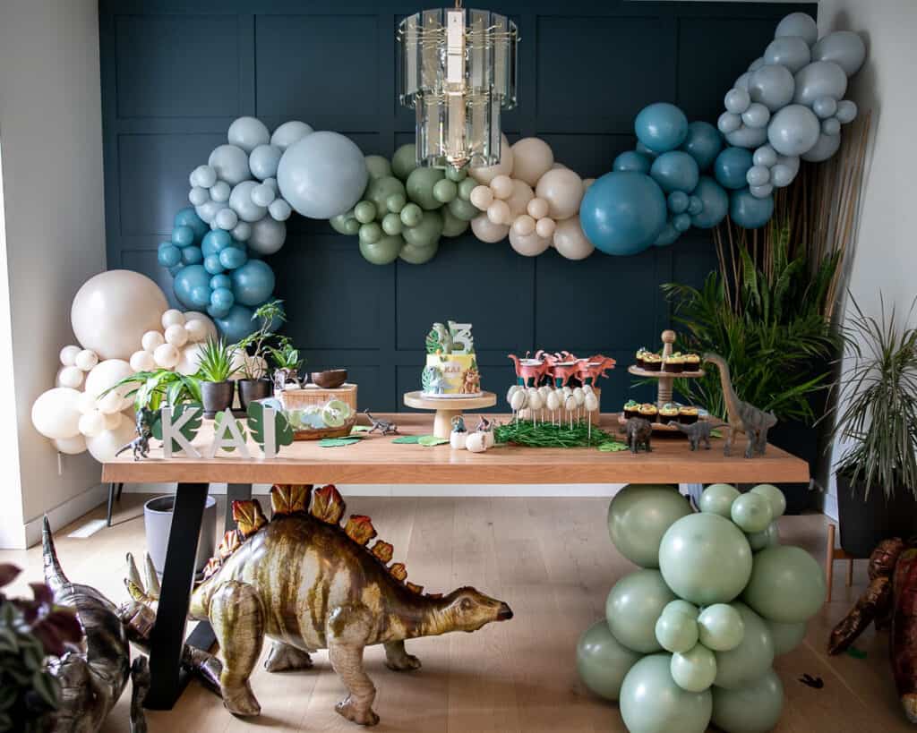 Dino Toss Feed the T. Rex Dinosaur Birthday Party Dinosaur