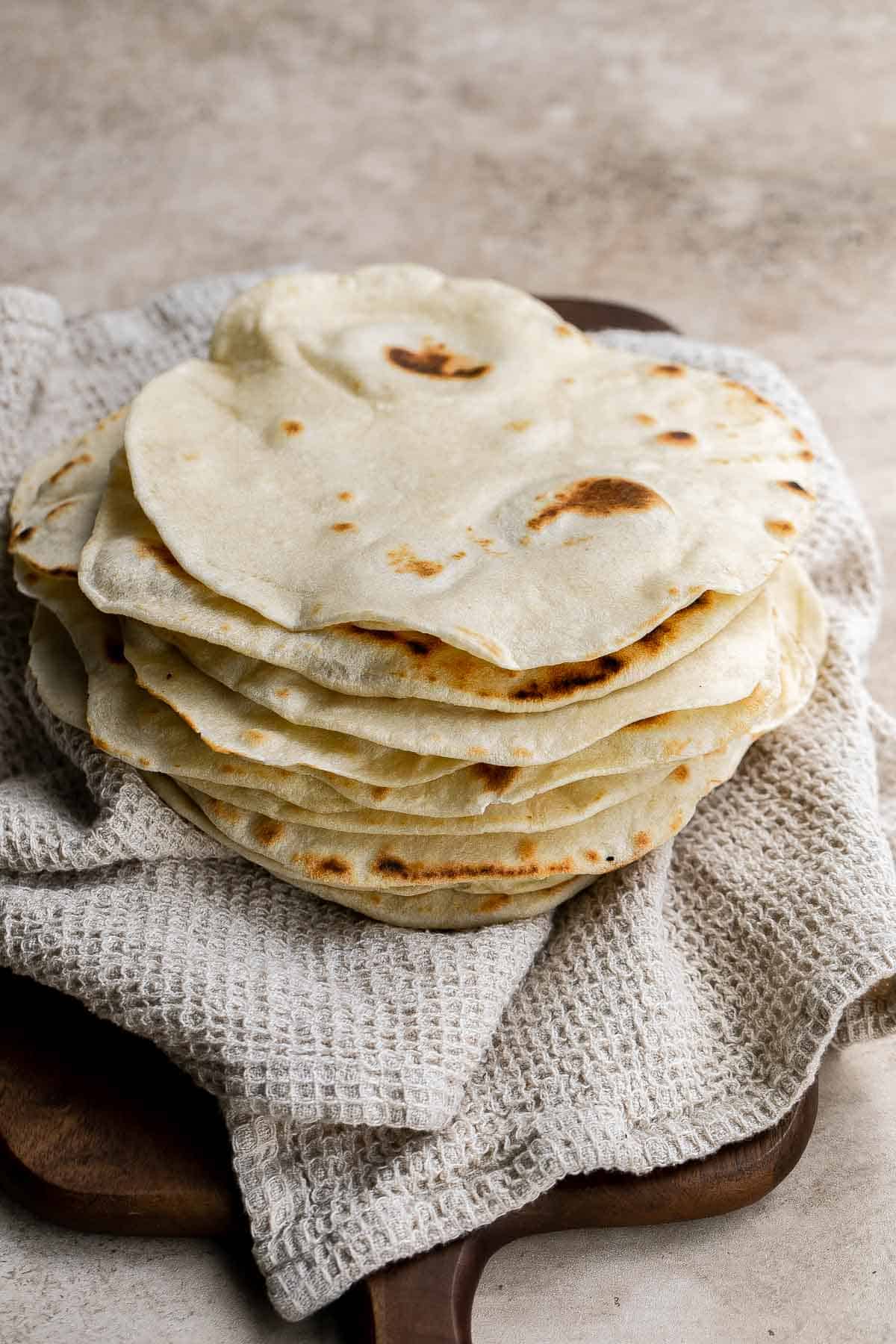 Homemade Flour Tortillas - Ahead of Thyme