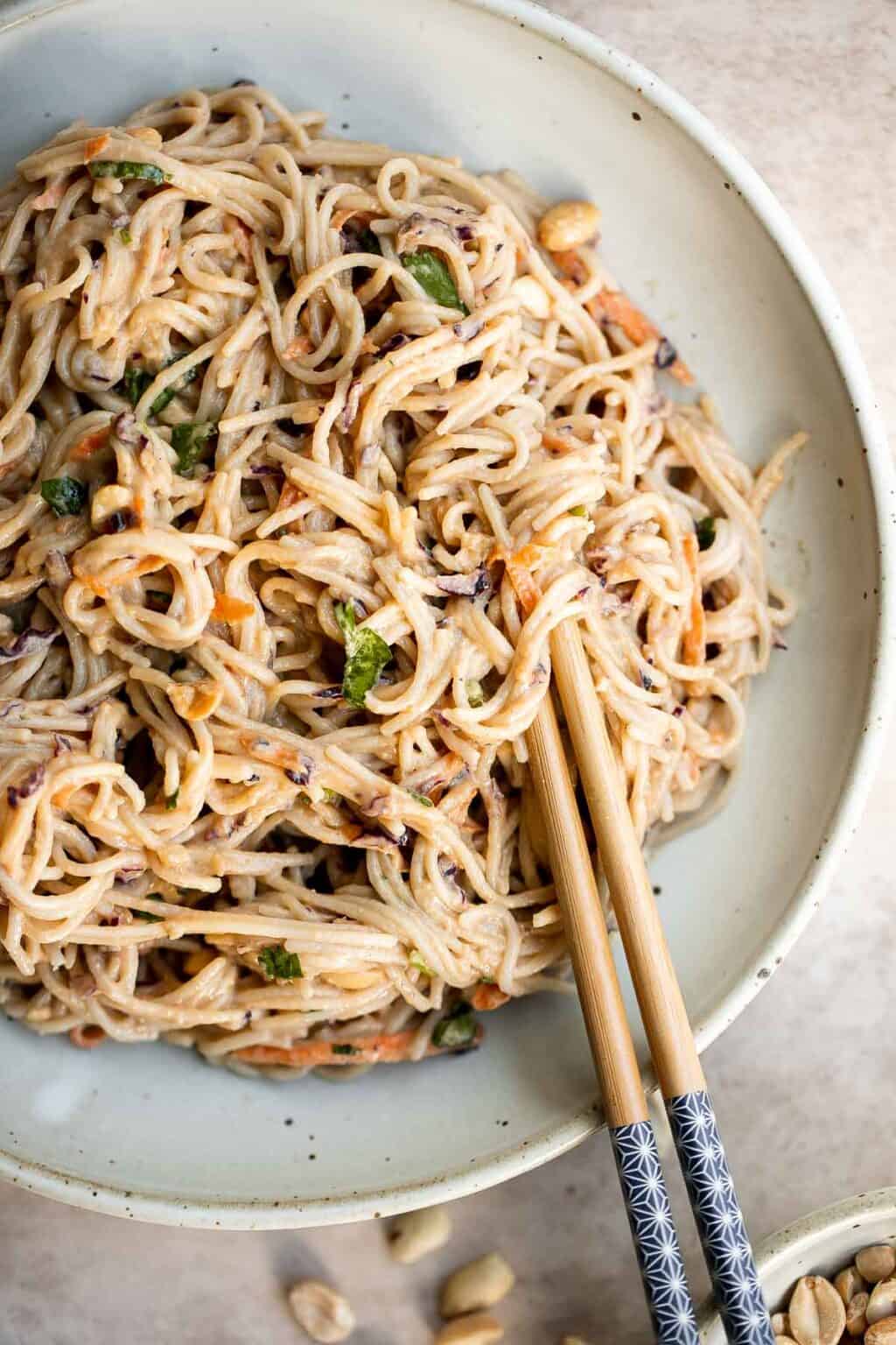 Peanut Noodles - Ahead of Thyme