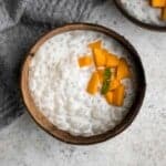 Coconut Tapioca Pudding is a creamy, light, and refreshing Thai dessert to enjoy on a hot summer evening. Plus, it’s gluten-free and can be made vegan too. | aheadofthyme.com