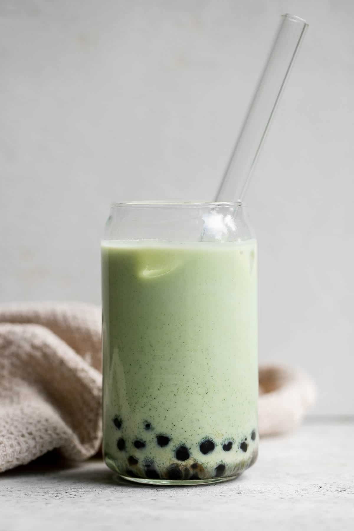 Matcha Brown Sugar Pearl Latte