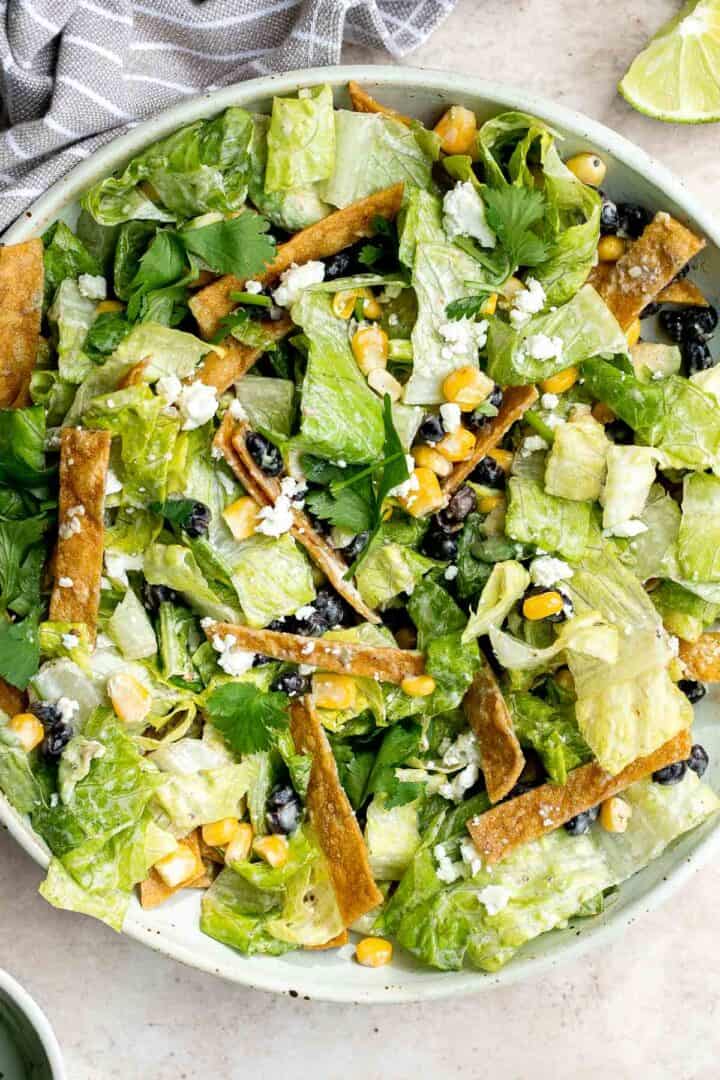 Mexican Caesar Salad Ahead of Thyme