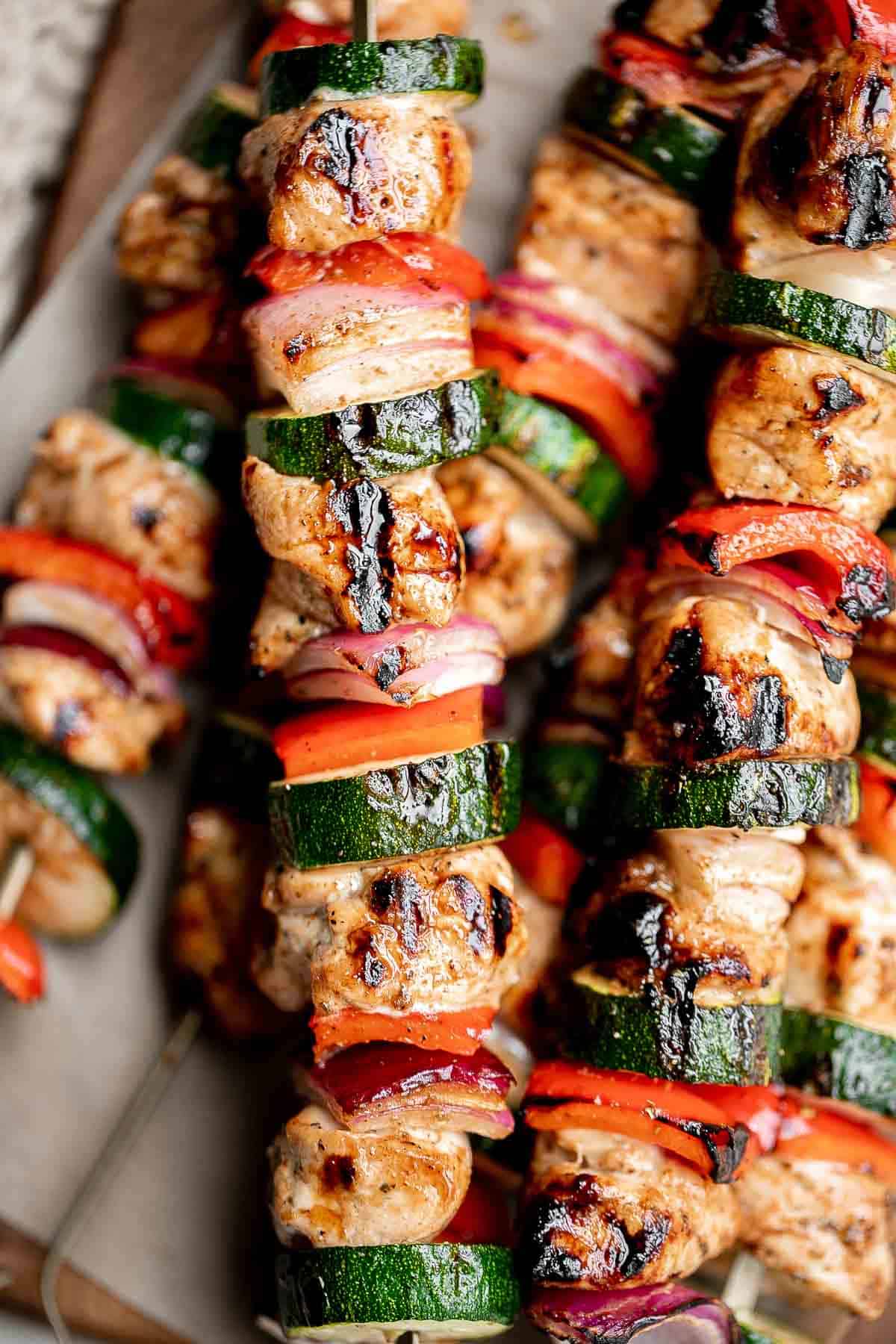 Korean Chicken Skewers - Ahead of Thyme