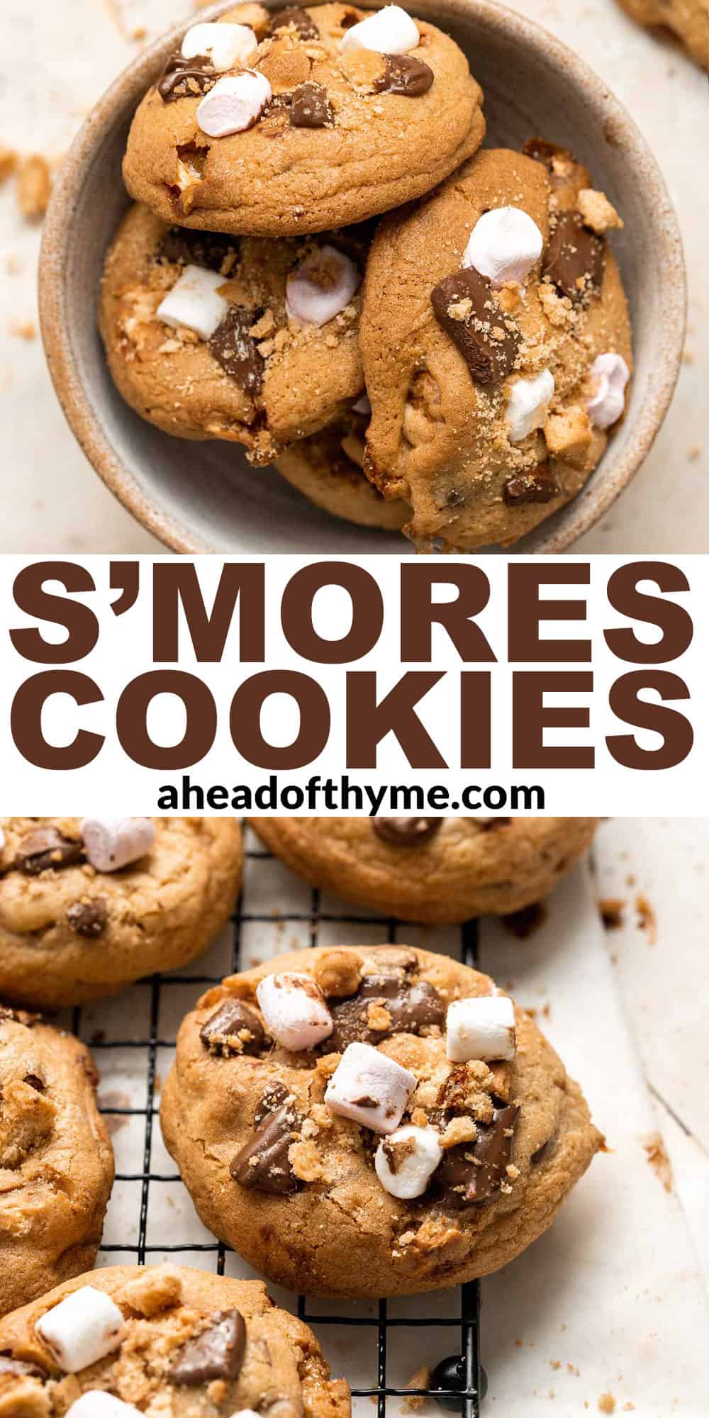 S\'mores Cookies