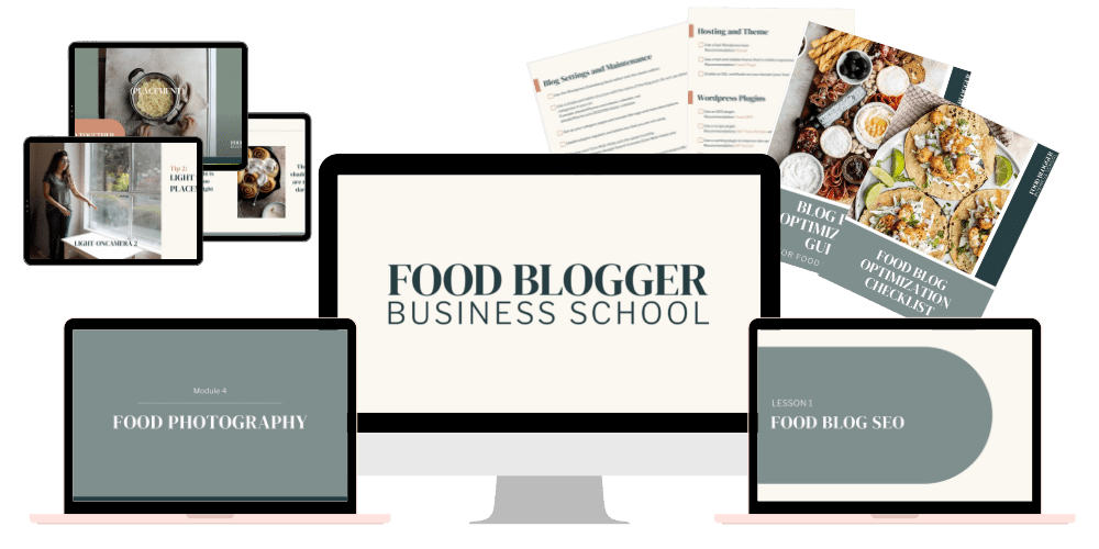 Food Blogger Business School | foodbloggerbusinessschool.com