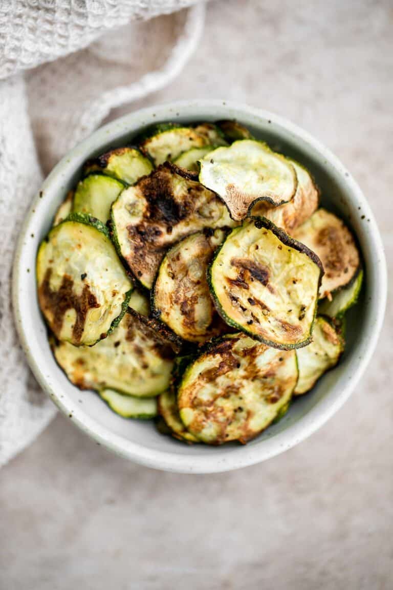 Air Fryer Zucchini Chips - Ahead of Thyme