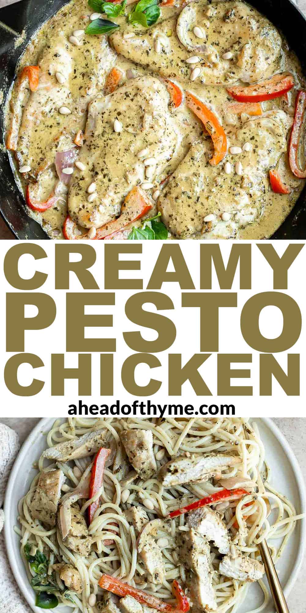 Creamy Pesto Chicken
