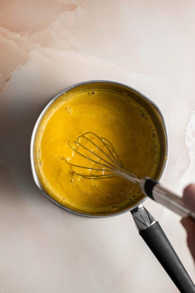 Golden Milk Turmeric Latte is an Indian herbal tea that is quick and easy to make, loaded with natural soothing properties, and great for immunity. | aheadofthyme.com