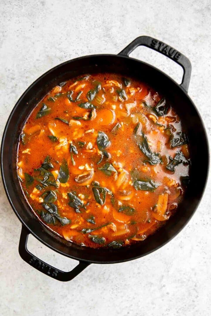 Ground Turkey Soup - Ahead of Thyme